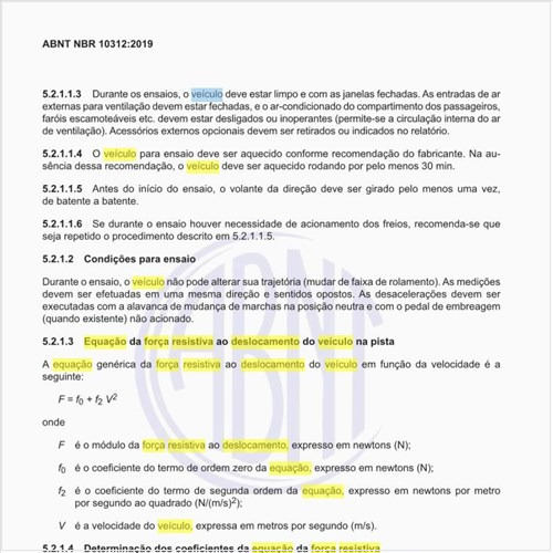 Qual é a equação da força resistiva ao deslocamento do veículo na pista?