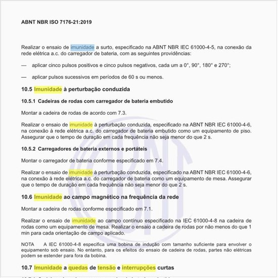 Como medir a imunidade a quedas de tensão e interrupções curtas?