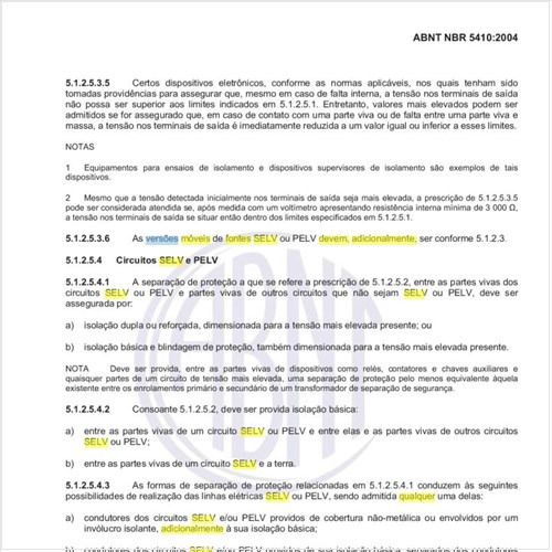A qual requisito adicional devem satisfazer as versões móveis de fontes SELV ou PELV?