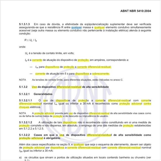Qual o objetivo do uso de dispositivos de proteção a corrente diferencial-residual como proteção adicional contra choques elétricos?