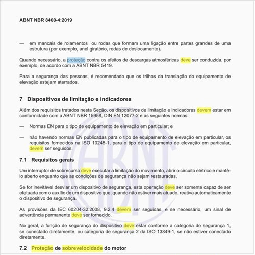 O que deve garantir a proteção de sobrevelocidade do motor?