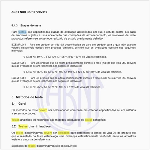 Como devem ser aplicados os testes discriminativos?