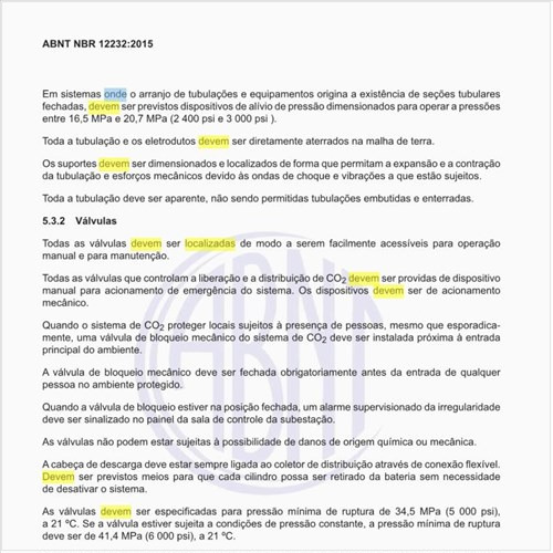 Onde devem ser localizadas as válvulas?