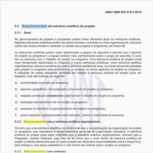 Qual seria o relacionamento com contratos?