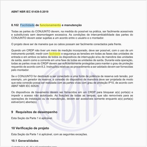 O que é a facilidade de funcionamento e manutenção?