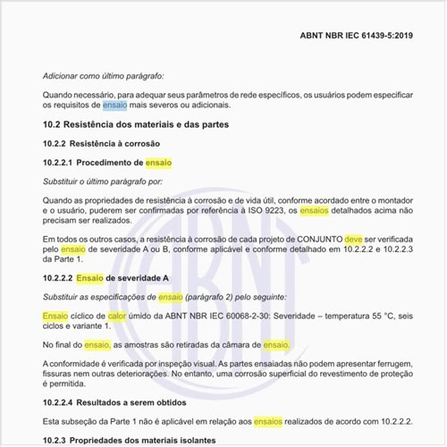 Como deve ser feito o ensaio de calor seco?