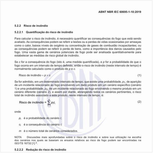 Como fazer a quantificação do risco de incêndio?