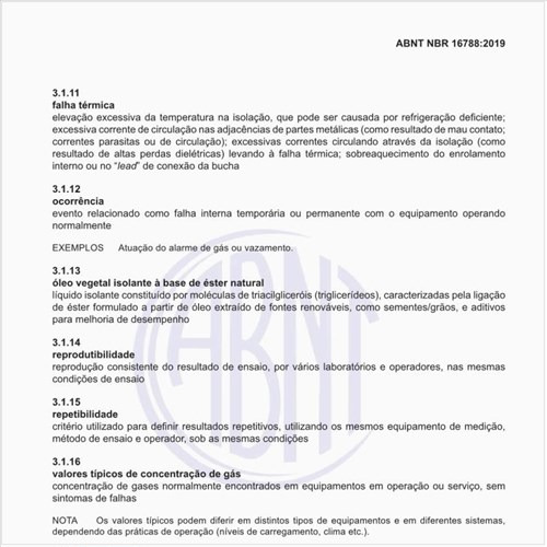 Quais são as abreviaturas usadas nessa norma?