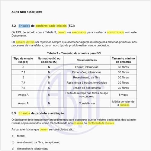 Como devem ser executados os ensaios de conformidade iniciais (ECI)?