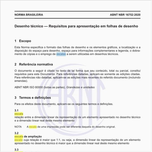 O que é uma escala de ampliação?