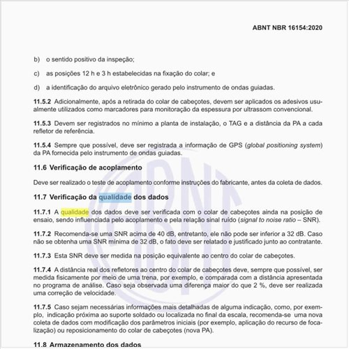 Como realizar a verificação da qualidade dos dados?