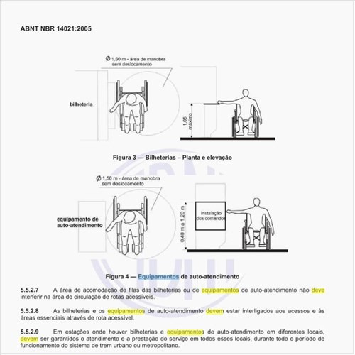 Como deve ser o equipamento de controle de acesso?