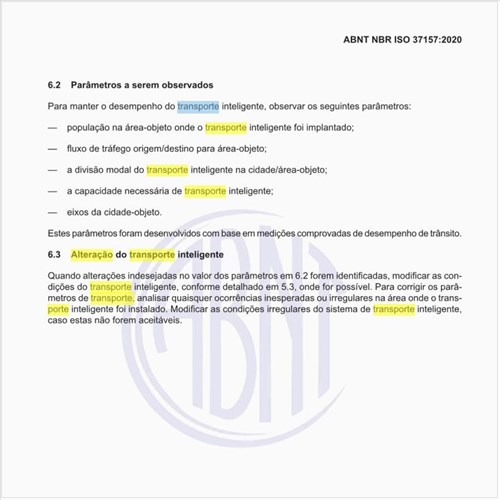 Por que fazer a alteração do transporte inteligente?