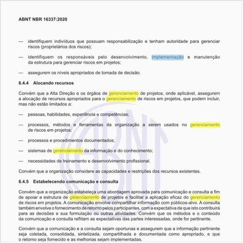 Como executar a implementação do gerenciamento de riscos?