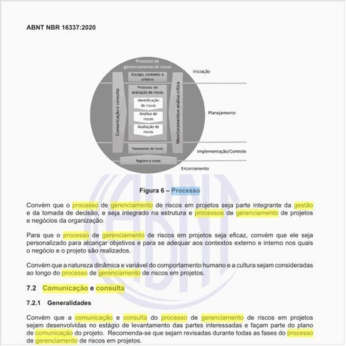 Como fazer a comunicação e consulta do processo de gerenciamento de riscos?