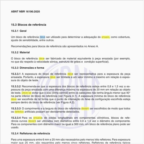 Como deve ser feito o ensaio na solda?