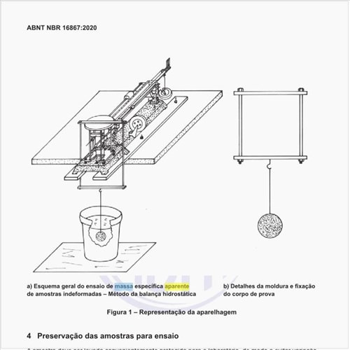 Como fazer a determinação da massa específica aparente da parafina?