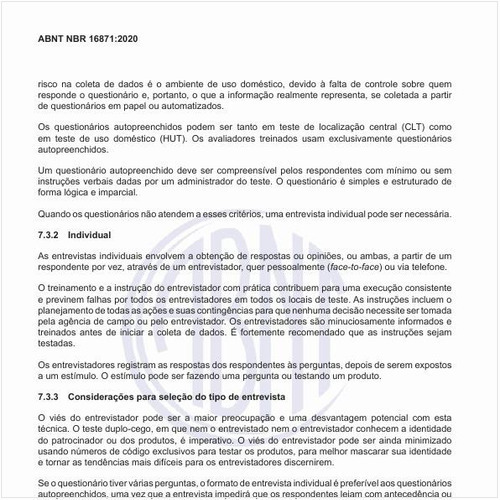 Como executar as entrevistas individuais?