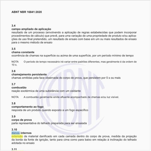 O que são os danos internos?