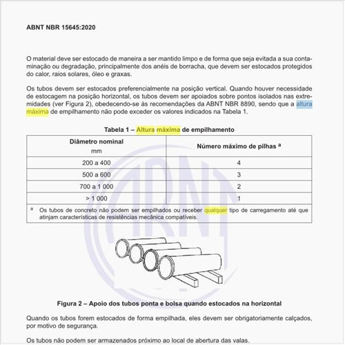 Qual a altura máxima de empilhamento?