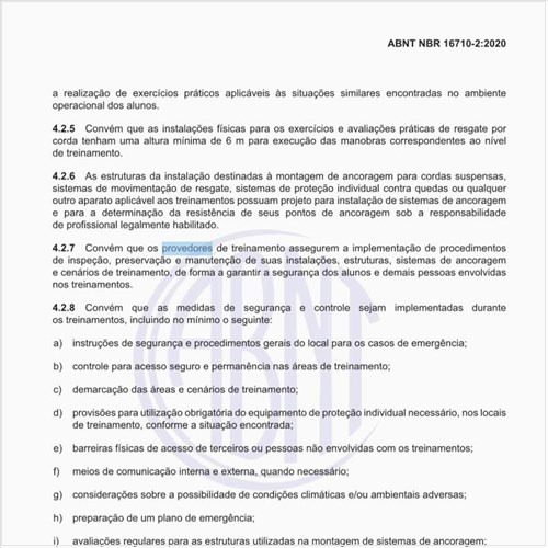 Como os provedores devem fazer os registros de treinamento?