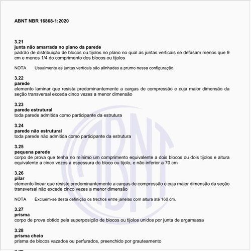 Quais os símbolos e abreviaturas usadas na parte 1?