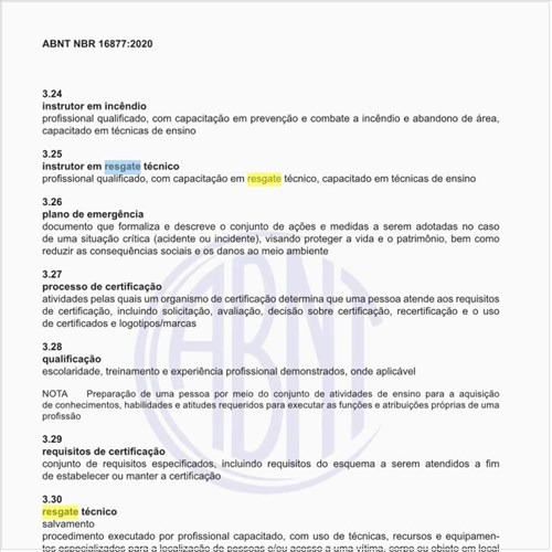 O que é um resgate técnico?