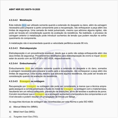 Como deve ser executada a brasagem ou soldagem?