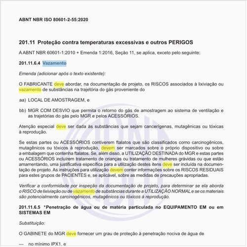 O que se deve fazer em relação ao vazamento de substâncias?