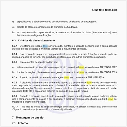 Como deve ser feita a preparação da estaca-teste?