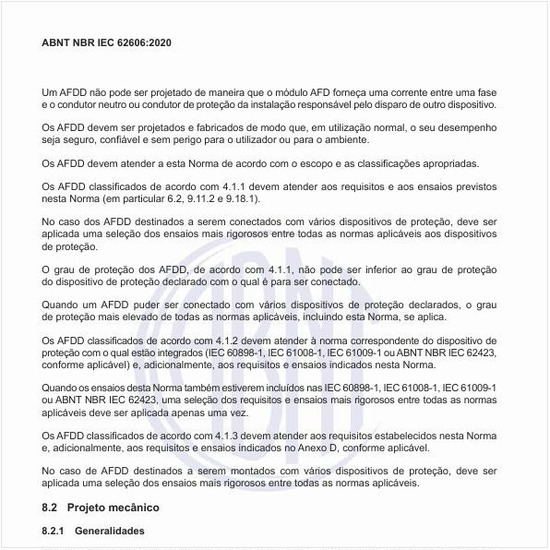 Como deve ser executado o projeto mecânico dos dispositivos?