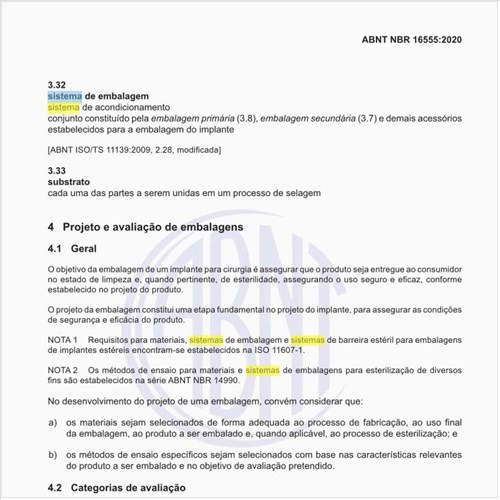 O que é um sistema de embalagem?