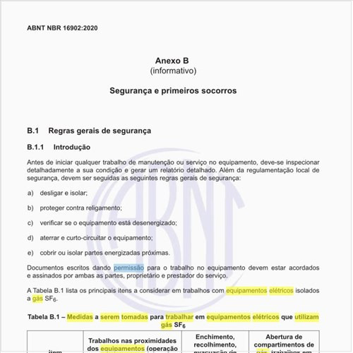 Quais são as medidas a serem tomadas para trabalhar em equipamentos elétricos que utilizam gás SF6?