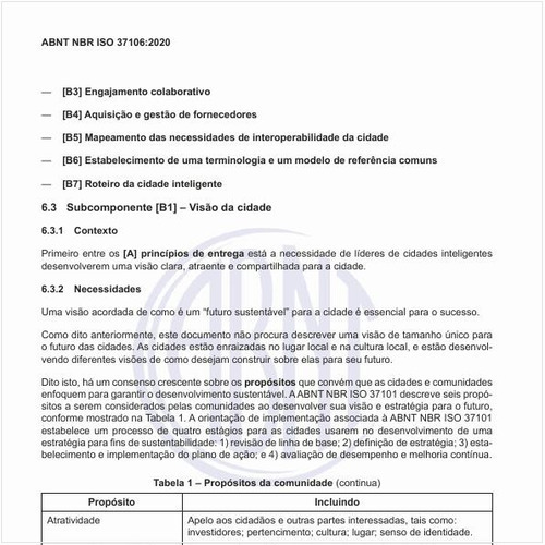 Quais os propósitos a serem considerados pelas comunidades?