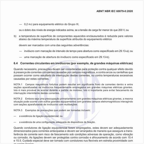 Quais são as correntes circulantes em invólucros (por exemplo, de grandes máquinas elétricas?
