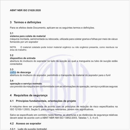 O que é uma calha de descarga?