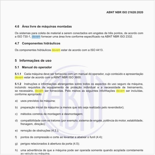 Quais os sinais de segurança e instrucionais que devem ser exibidos?