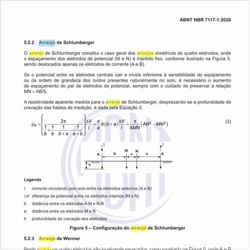 O que é o arranjo de Wenner?