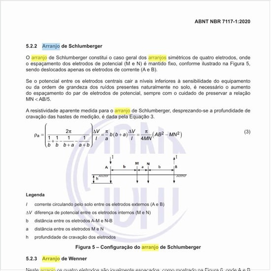 O que é o arranjo de Wenner?