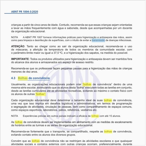 O que são as bolhas de convivência?