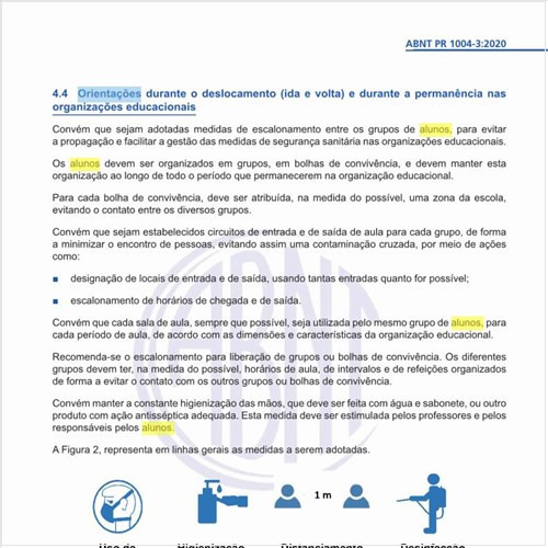 Quais são as orientações para pais e alunos antes de sair de casa?