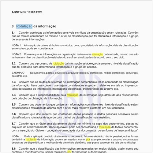 Por que fazer a rotulação da informação?