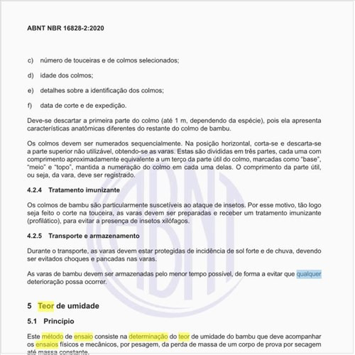 Qual o método de ensaio para a determinação do teor de umidade?