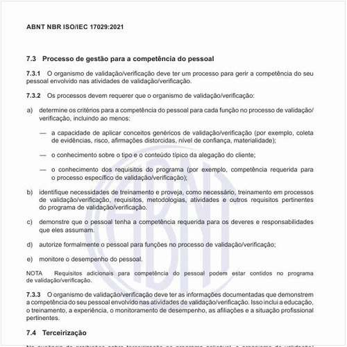 Por que o organismo deve ter um processo de gestão para a competência do pessoal?
