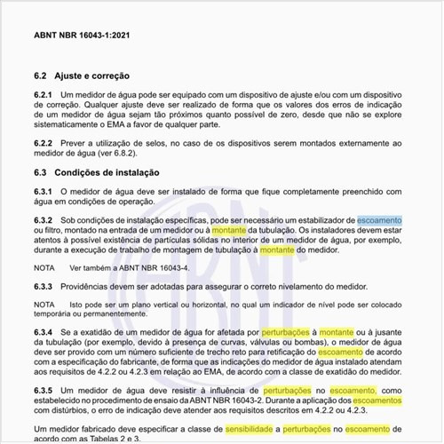Quais são as classes de sensibilidade às perturbações no escoamento a montante (U)?