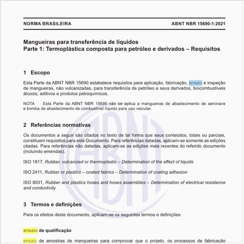 O que é o ensaio de qualificação?