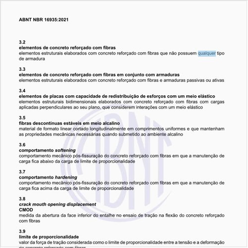 Qual é a simbologia usada nessa norma?