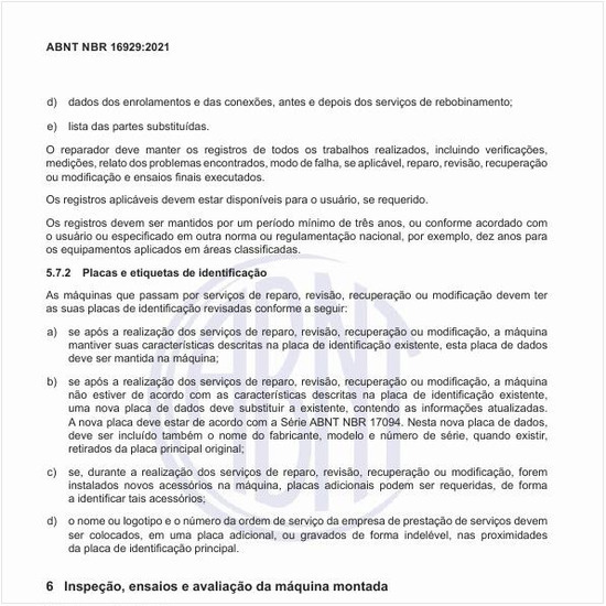 O que representa a inspeção visual?