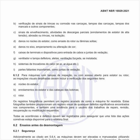 Qual é o esquema de ligação para ensaios de desequilíbrio de corrente?