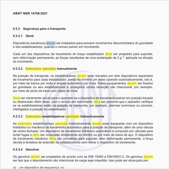 O que deve ser feito em relação às extensões operadas manualmente?